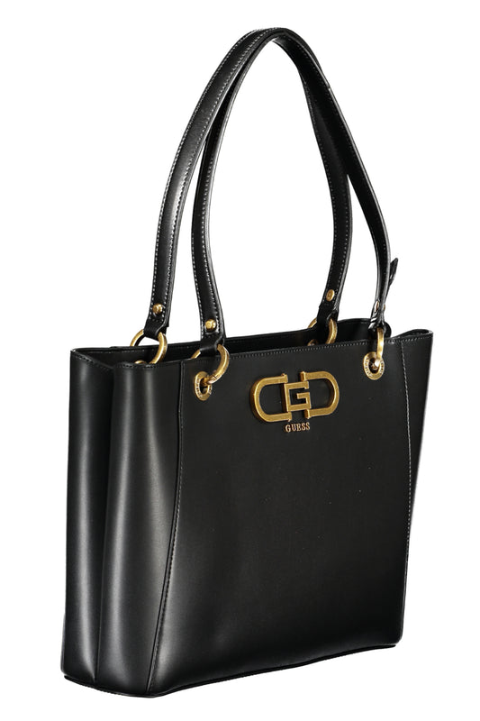 GUESS JEANS BLACK WOMEN'S BAG-1