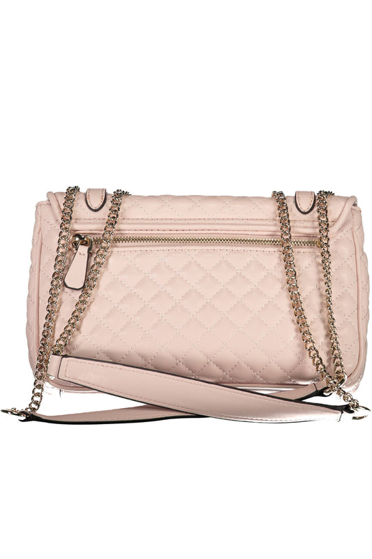 GUESS JEANS PINK WOMEN'S BAG-1