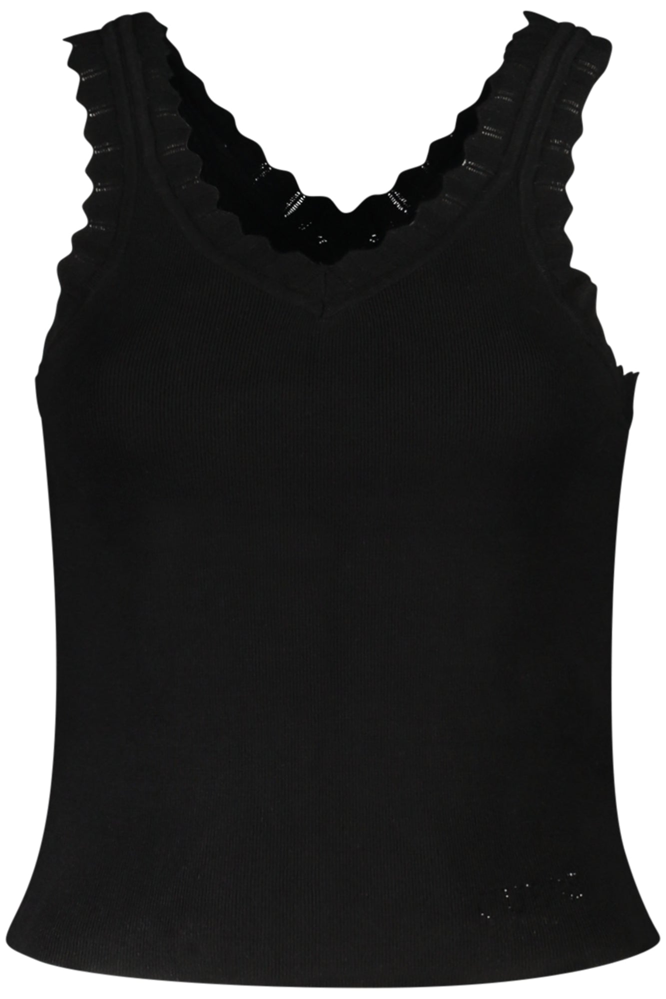 GUESS JEANS WOMEN'S TANK TOP BLACK-0