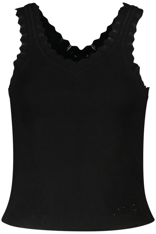 GUESS JEANS WOMEN'S TANK TOP BLACK-0