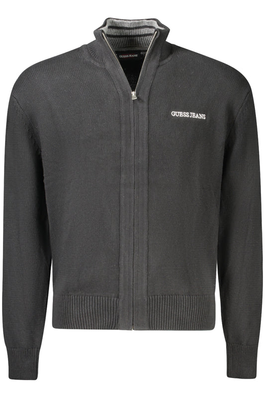 GUESS JEANS CARDIGAN MEN BLACK-0