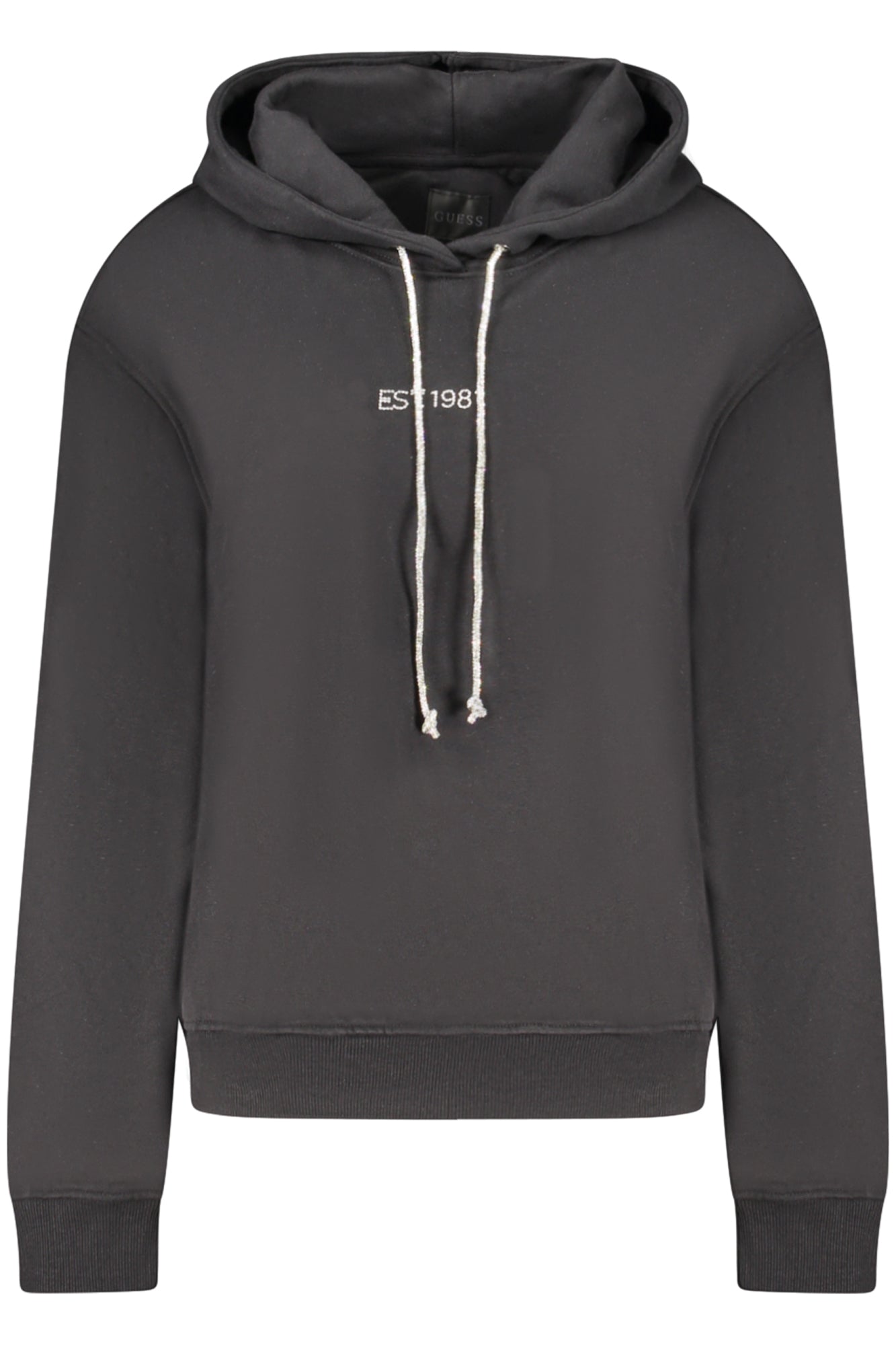 GUESS JEANS SWEATSHIRT WITHOUT ZIP WOMEN BLACK-0