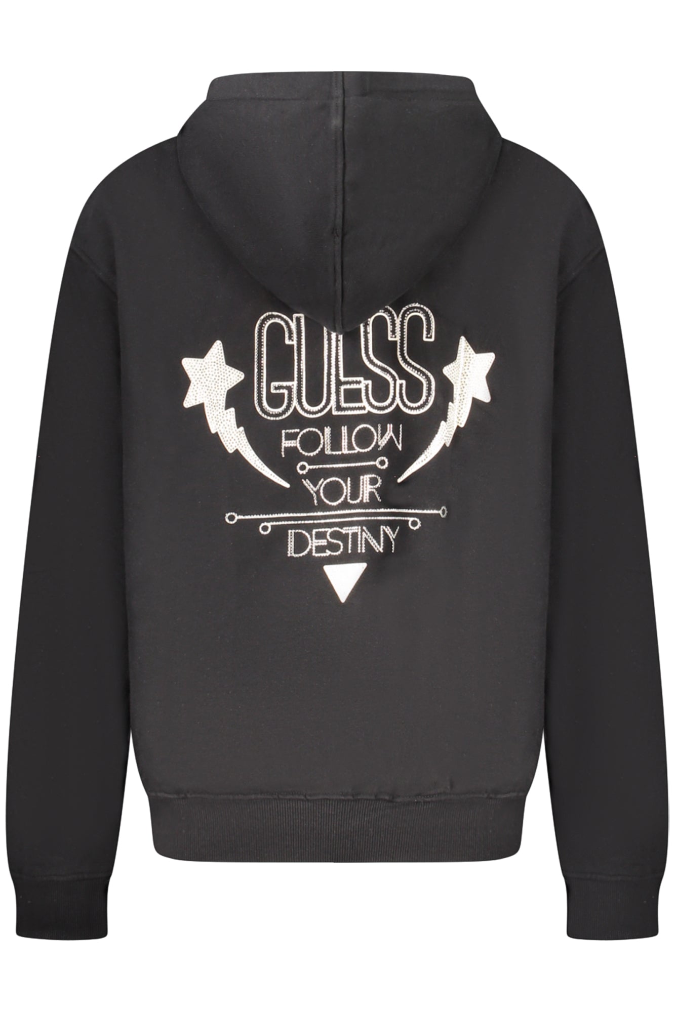 GUESS JEANS SWEATSHIRT WITHOUT ZIP WOMEN BLACK-1
