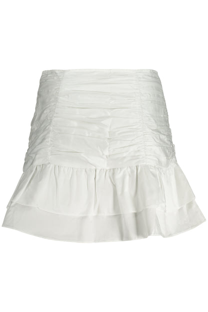 GUESS JEANS SHORT SKIRT WOMEN WHITE-1