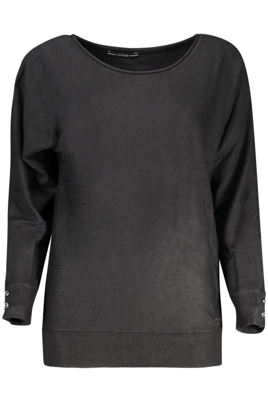 GUESS JEANS WOMEN'S BLACK SWEATER-0