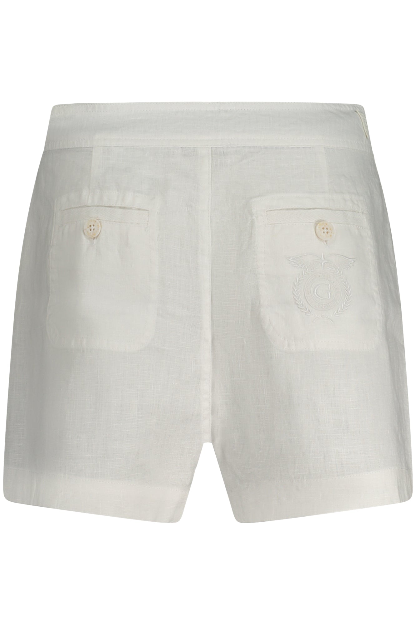 GUESS JEANS SHORT PANTS WOMEN WHITE-1