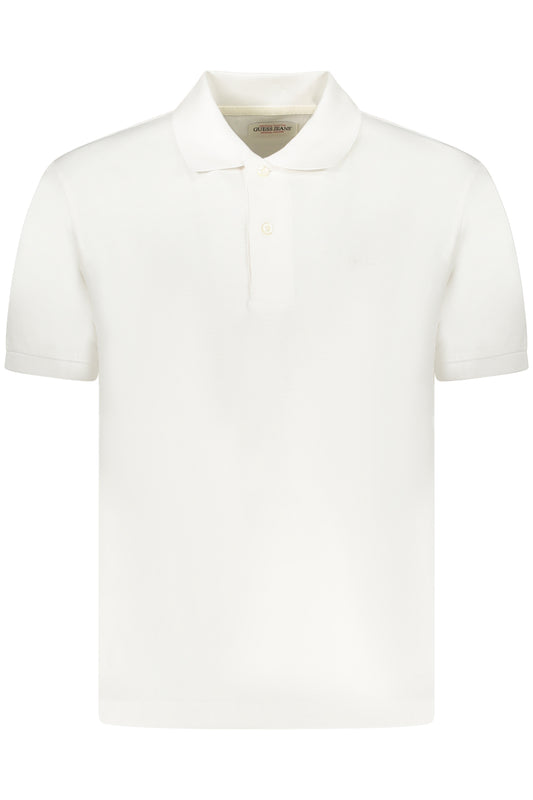 GUESS JEANS POLO SHORT SLEEVES MEN WHITE-0