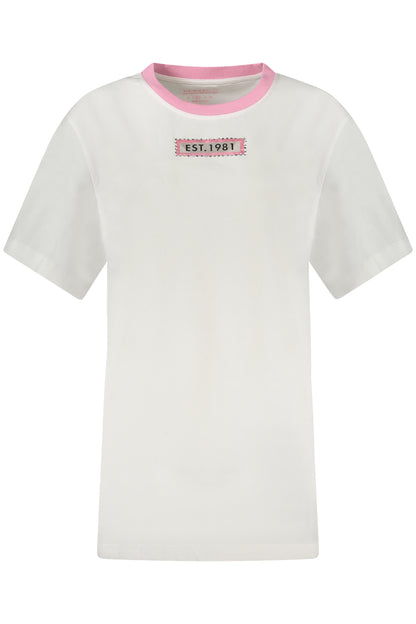 GUESS JEANS SHORT SLEEVE T-SHIRT WOMEN WHITE-0