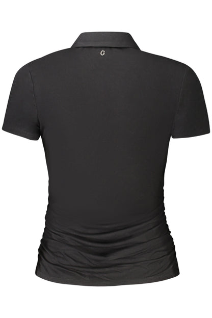 GUESS JEANS SHORT SLEEVE T-SHIRT WOMEN BLACK-1