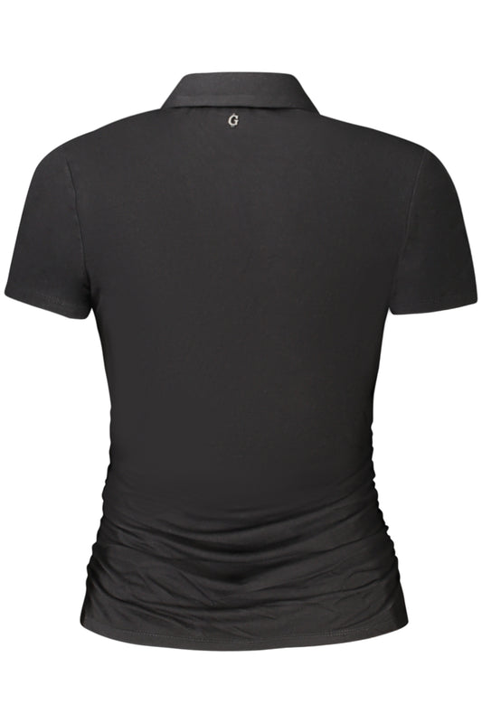 GUESS JEANS SHORT SLEEVE T-SHIRT WOMEN BLACK-1