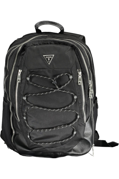 GUESS JEANS BLACK MAN BACKPACK-0