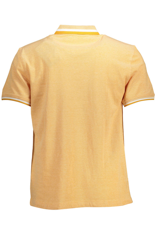 HARMONT & BLAINE MEN'S ORANGE SHORT SLEEVE POLO-1