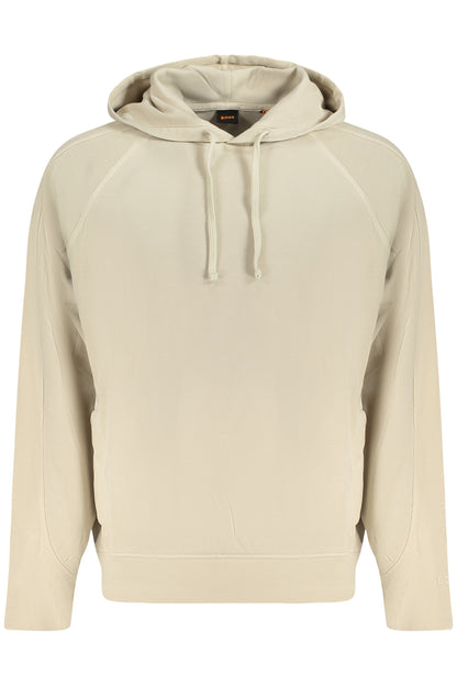 HUGO BOSS SWEATSHIRT WITHOUT ZIP MEN BEIGE-0