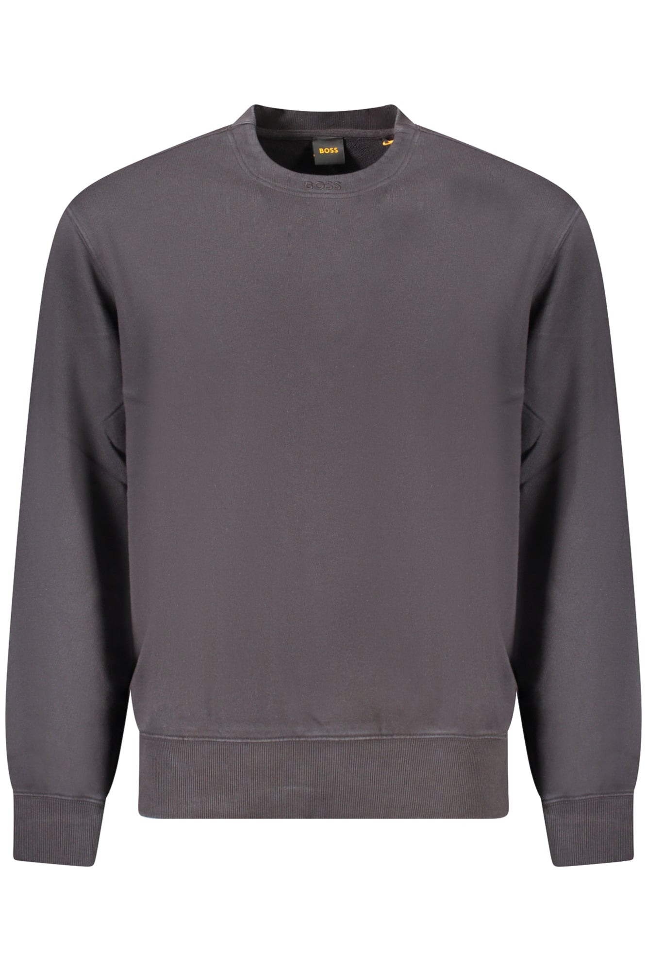 HUGO BOSS MEN'S BLACK ZIP-UP SWEATSHIRT-0