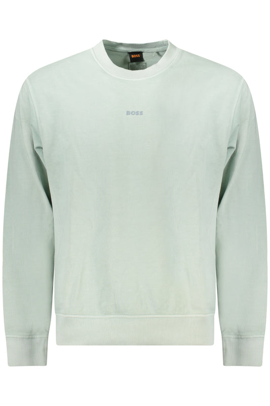 HUGO BOSS SWEATSHIRT WITHOUT ZIP MEN GREEN-0