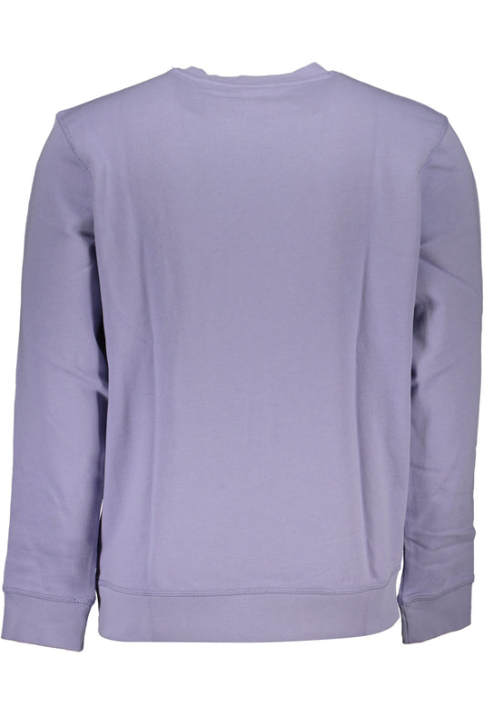 HUGO BOSS MEN'S PURPLE ZIPLESS SWEATSHIRT-1