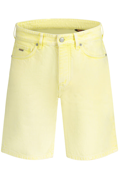 HUGO BOSS JEANS SHORT MEN YELLOW-0