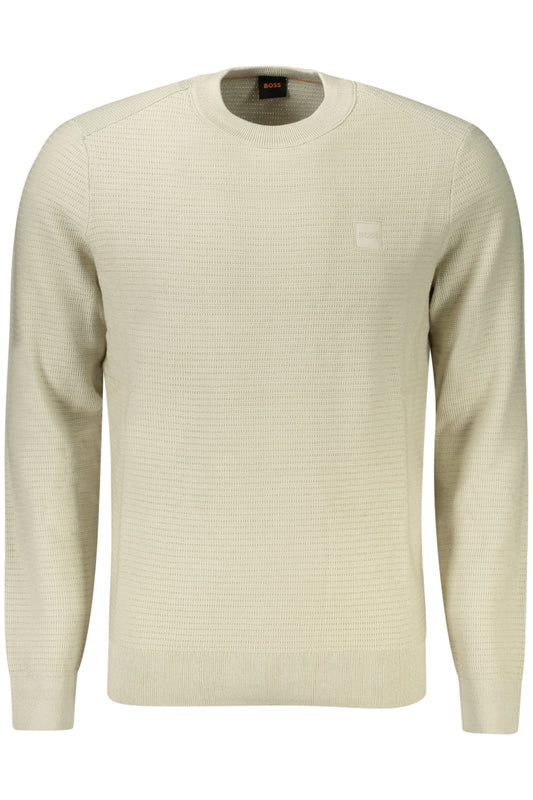 HUGO BOSS MEN'S SWEATER BEIGE-0