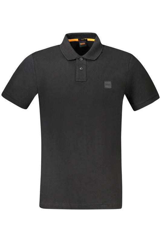 HUGO BOSS POLO SHORT SLEEVE MEN BLACK-0