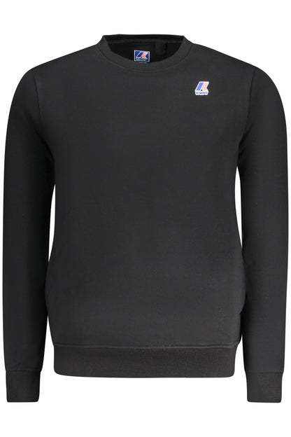 K-WAY SWEATSHIRT WITHOUT ZIP MEN BLACK-0