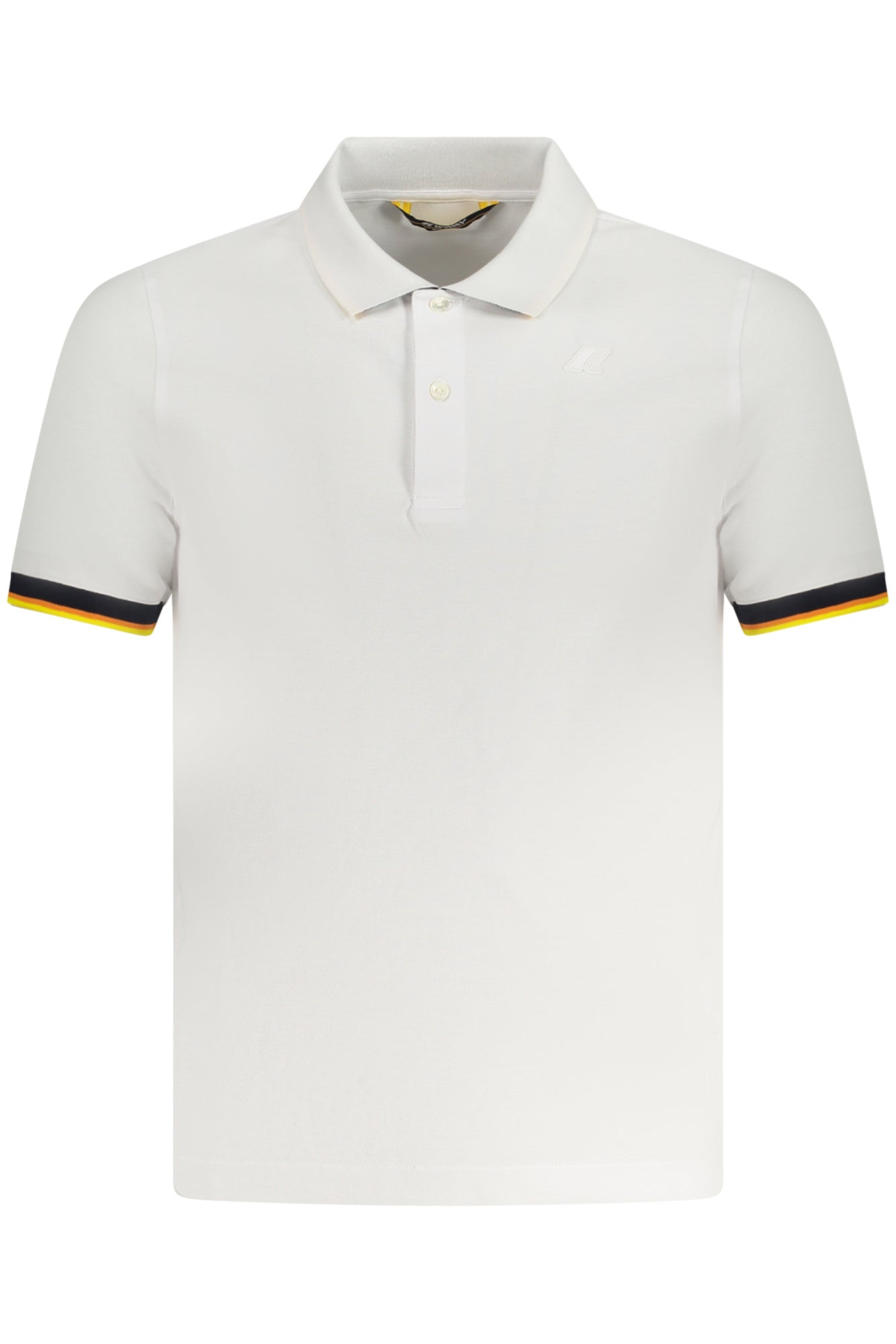K-WAY POLO SHORT SLEEVES MEN WHITE-0