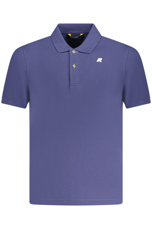 K-WAY POLO SHORT SLEEVE MEN BLUE-0