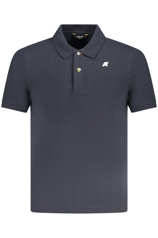 K-WAY POLO SHORT SLEEVE MEN BLUE-0