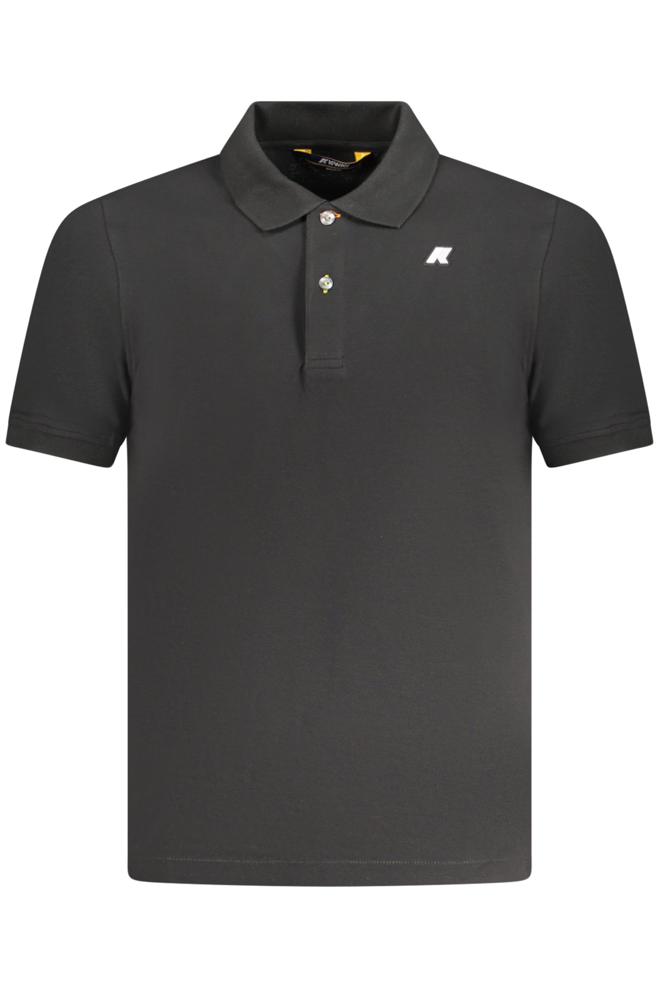 K-WAY POLO SHORT SLEEVE MEN BLACK-0