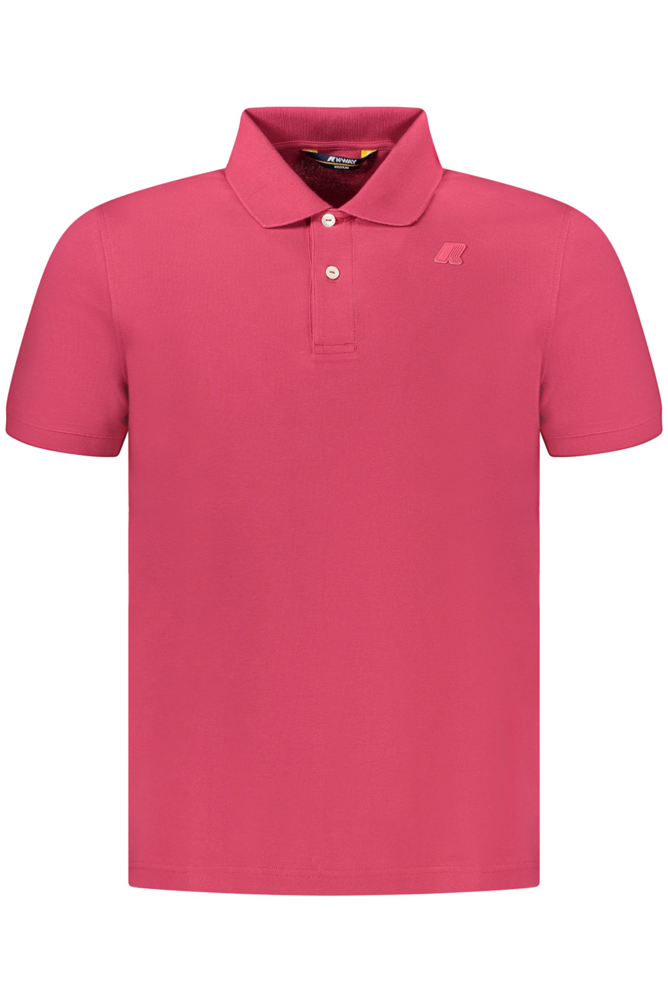 K-WAY POLO SHORT SLEEVE MEN PINK-0
