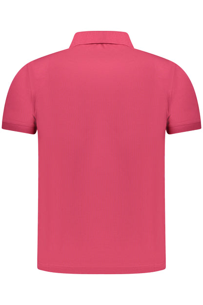 K-WAY POLO SHORT SLEEVE MEN PINK-1