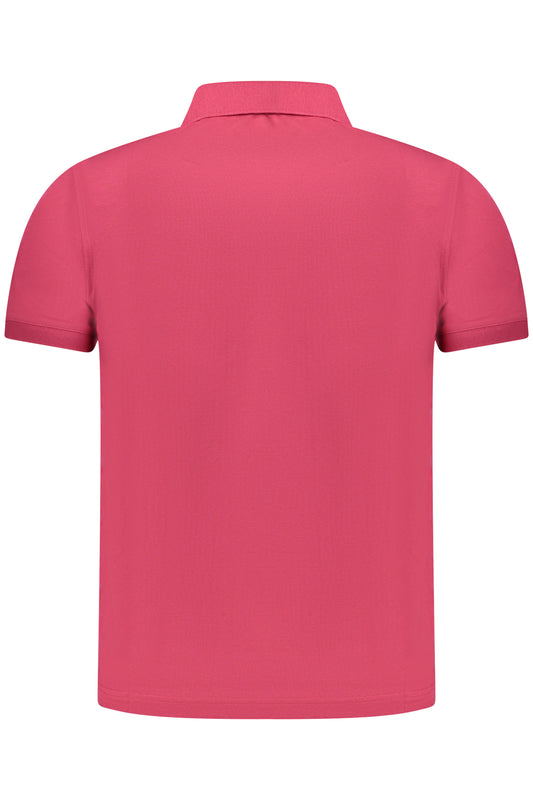 K-WAY POLO SHORT SLEEVE MEN PINK-1