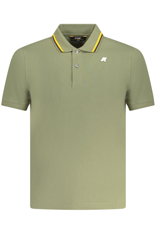 K-WAY POLO SHORT SLEEVES MEN GREEN-0