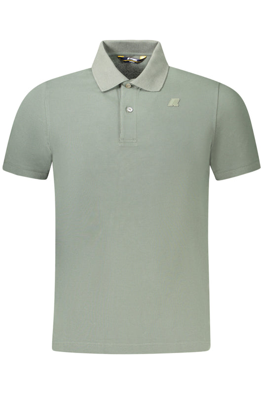 K-WAY POLO SHORT SLEEVES MEN GREEN-0