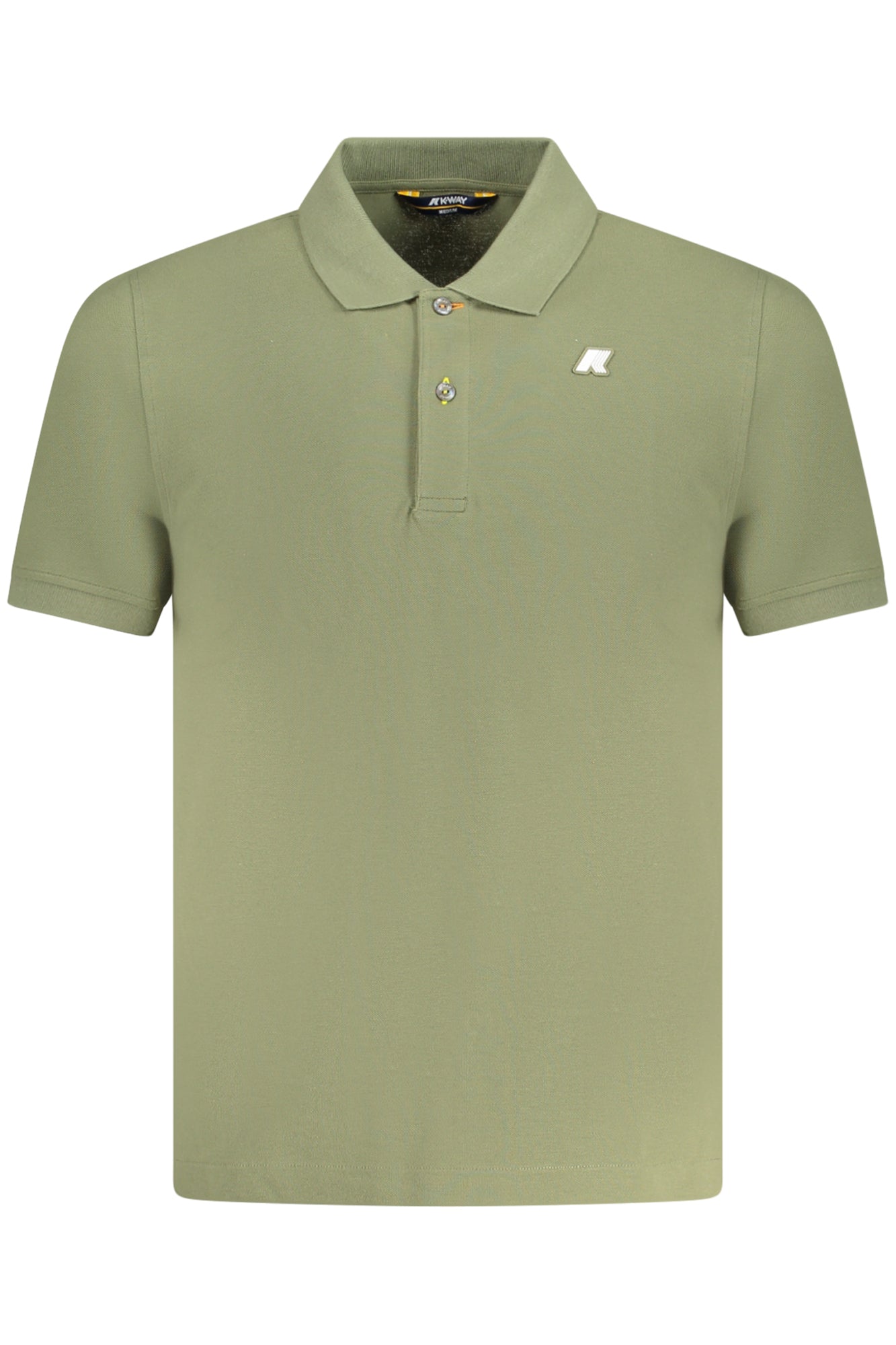 K-WAY POLO SHORT SLEEVES MEN GREEN-0