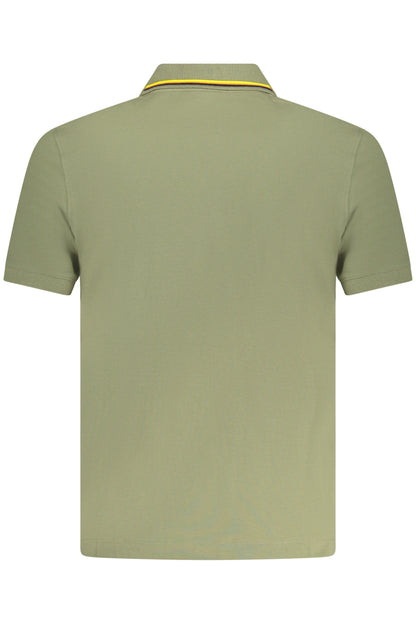 K-WAY POLO SHORT SLEEVES MEN GREEN-1