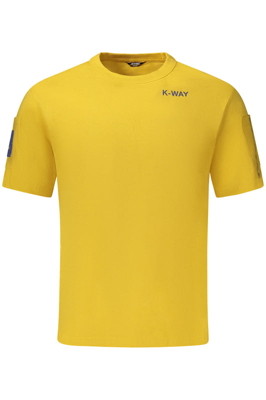 K-WAY SHORT SLEEVE T-SHIRT MEN YELLOW-0