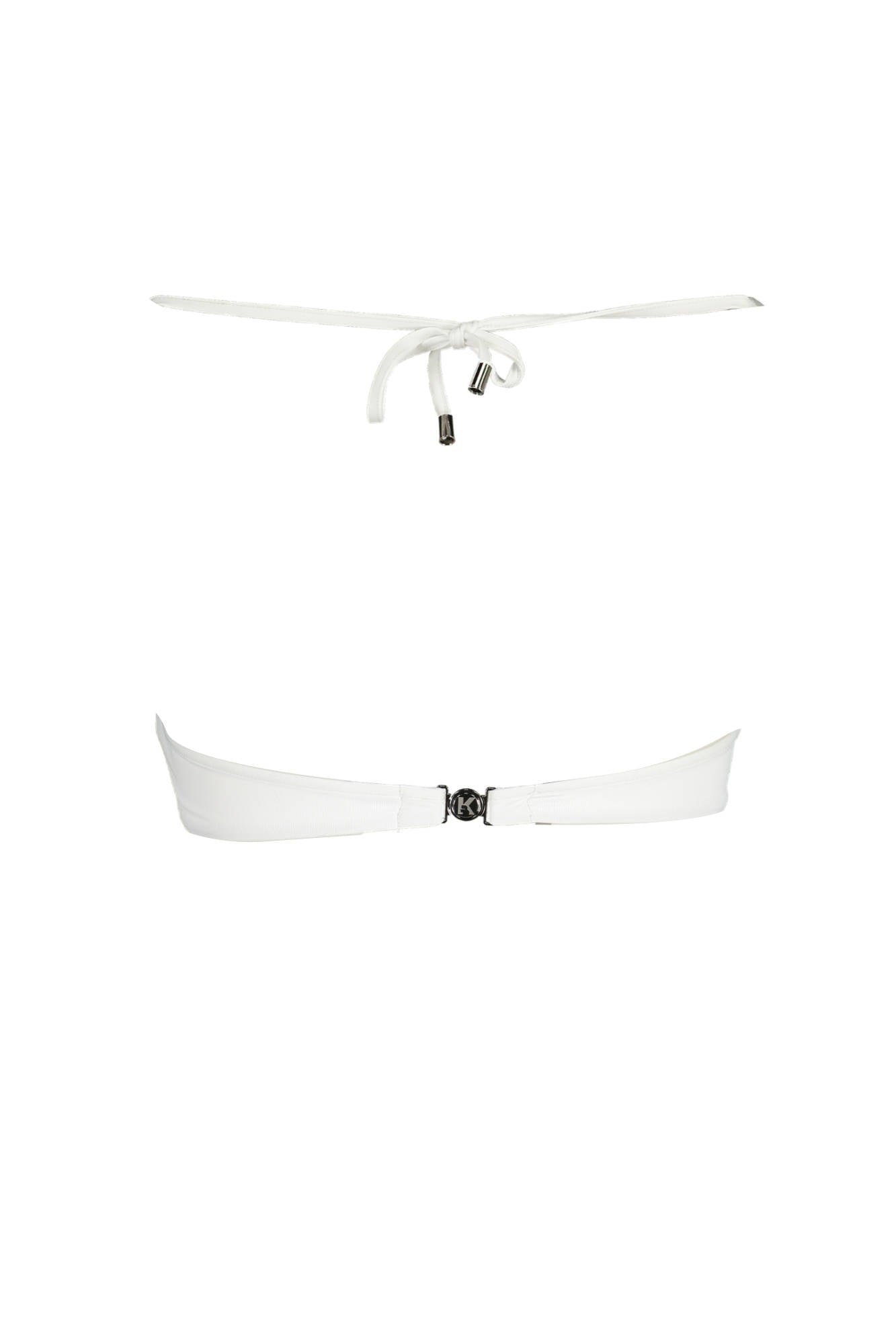 KARL LAGERFELD BEACHWEAR SWIMSUIT TOP WOMEN WHITE-1
