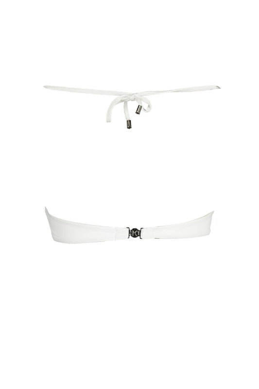 KARL LAGERFELD BEACHWEAR SWIMSUIT TOP WOMEN WHITE-1