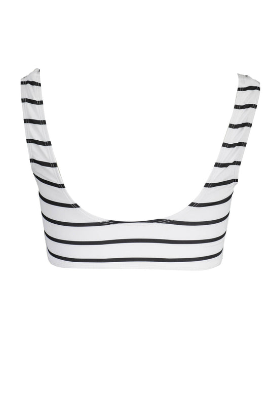 KARL LAGERFELD BEACHWEAR SWIMSUIT TOP WOMAN WHITE-1