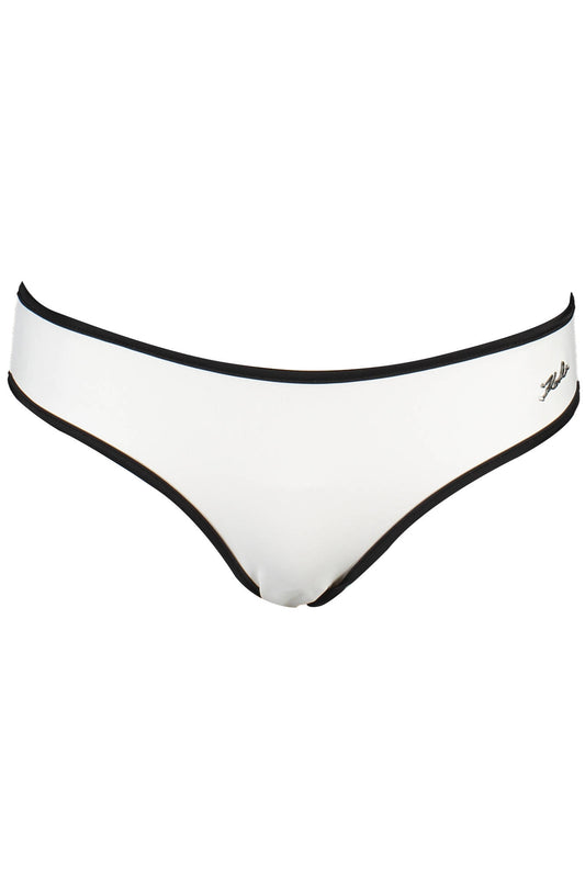 KARL LAGERFELD BEACHWEAR SWIMSUIT BOTTOM WOMEN WHITE-0