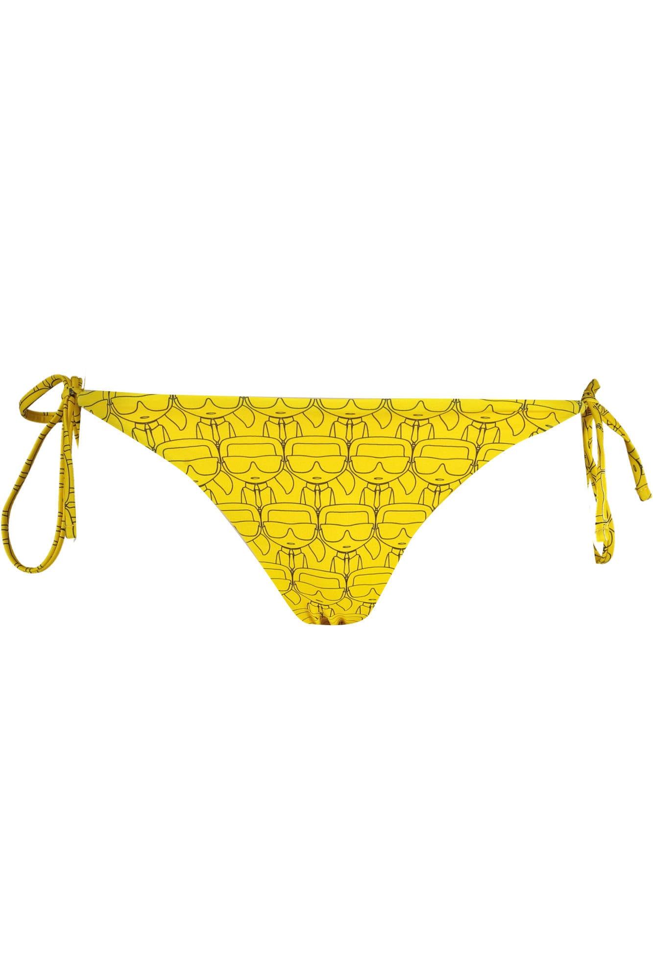 KARL LAGERFELD BEACHWEAR SWIMSUIT BOTTOM WOMEN YELLOW-0