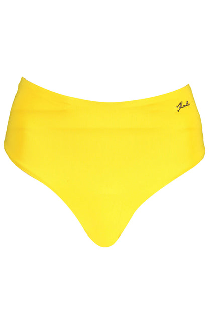 KARL LAGERFELD BEACHWEAR WOMEN'S BOTTOM SWIMSUIT YELLOW-0