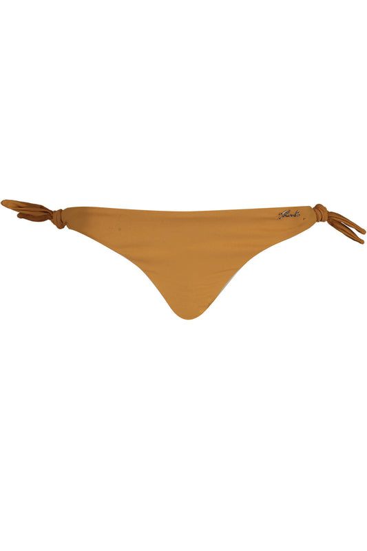KARL LAGERFELD BEACHWEAR SWIMSUIT BOTTOM WOMEN BROWN-0