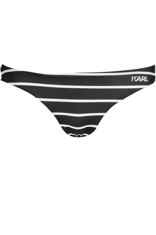 KARL LAGERFELD BEACHWEAR WOMEN'S BOTTOM SWIMSUIT BLACK-0