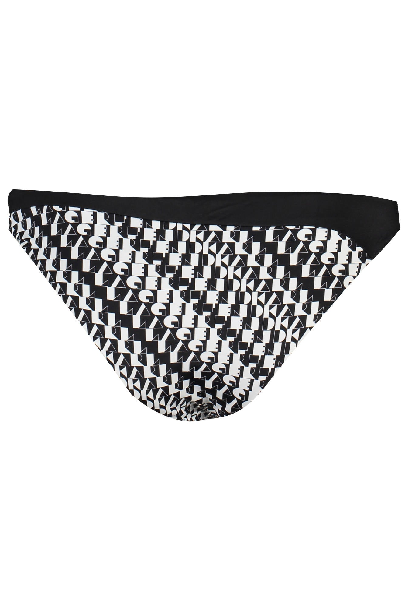 KARL LAGERFELD BEACHWEAR WOMEN'S BOTTOM SWIMSUIT BLACK-1