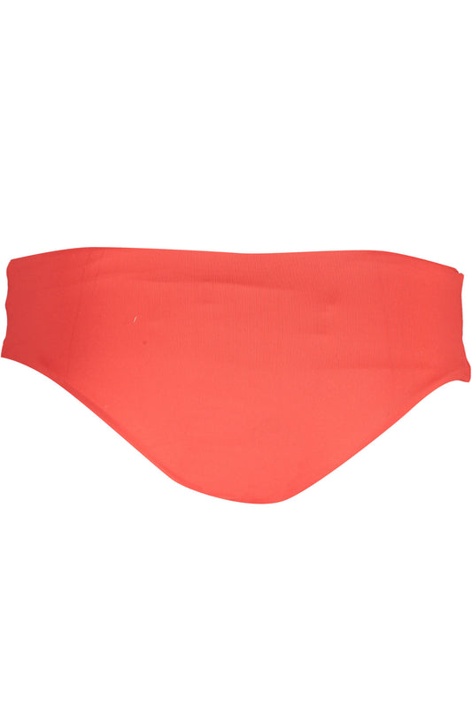 KARL LAGERFELD BEACHWEAR SWIMSUIT SIDE BOTTOM WOMAN RED-1