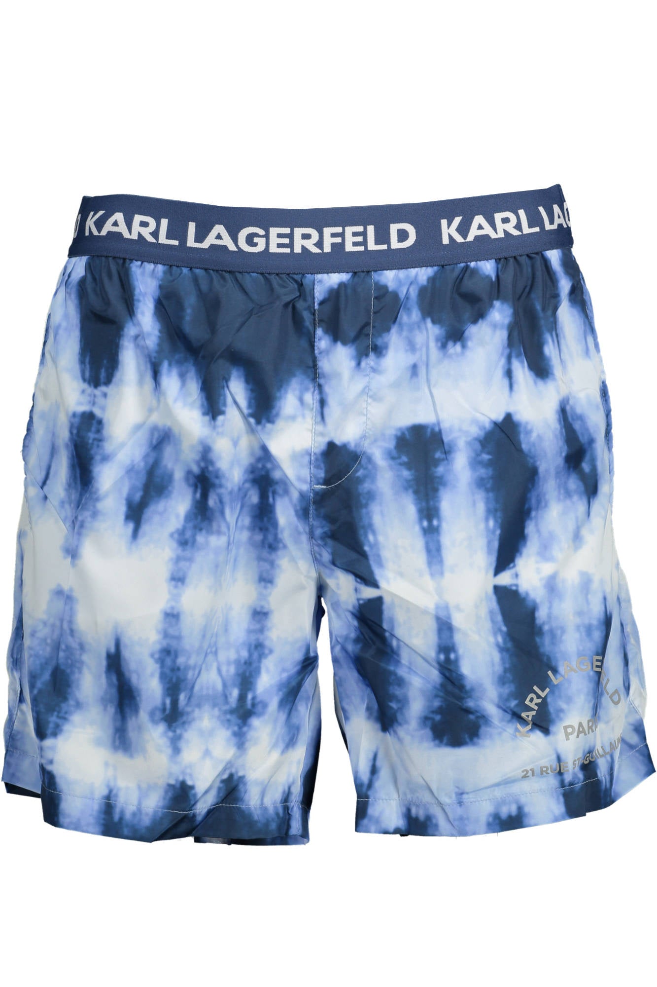 KARL LAGERFELD BEACHWEAR SWIMSUIT PARTS UNDER MAN BLUE-0