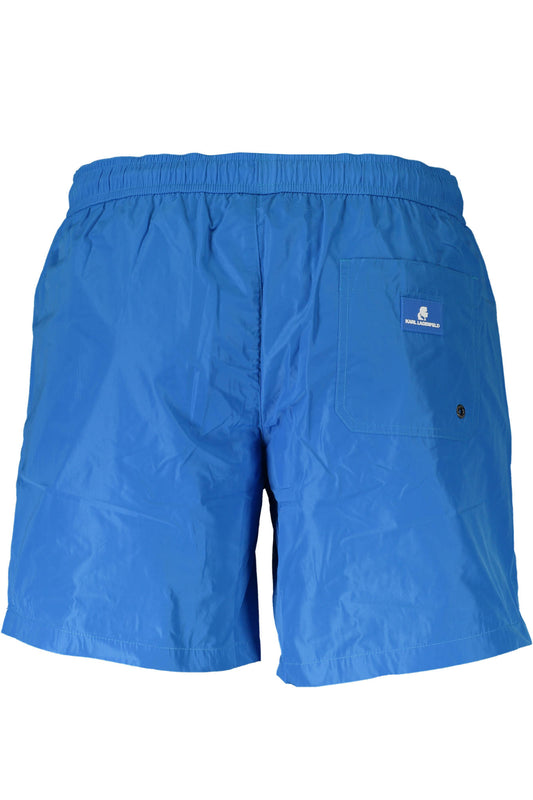 KARL LAGERFELD BEACHWEAR SWIMSUIT BOTTOM MEN BLUE-1