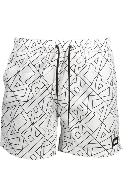 KARL LAGERFELD BEACHWEAR SWIMSUIT BOTTOM MEN WHITE-0