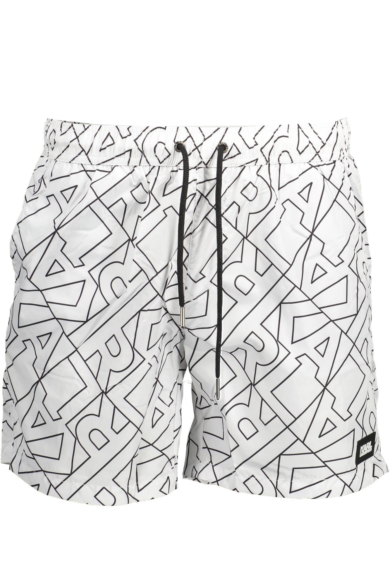 KARL LAGERFELD BEACHWEAR SWIMSUIT BOTTOM MEN WHITE-0